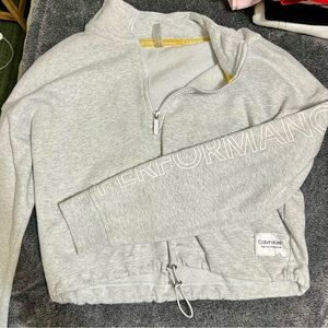 Calvin Klein sweatshirt. Quarter Zip